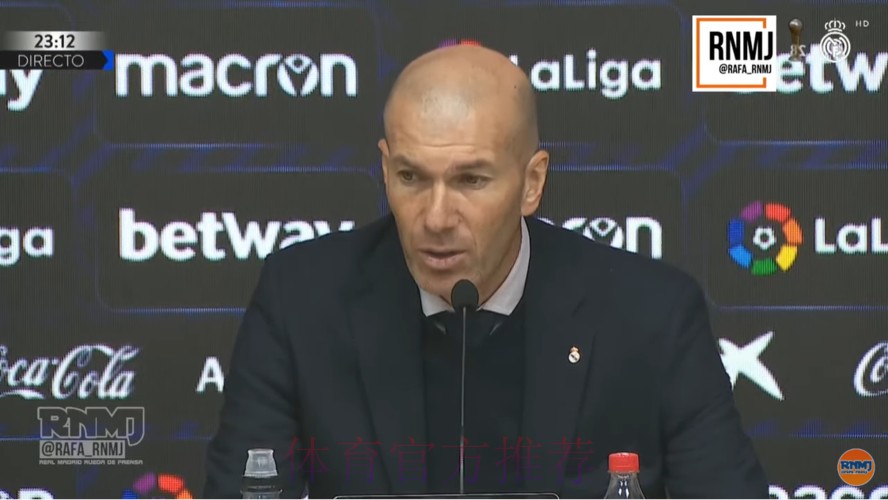 齐达内：阿扎尔对受伤沮丧 但这次不会缺席太久